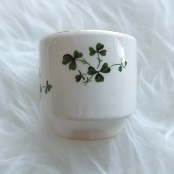 Other - Carrigaline Pottery Shamrock Egg Cup / Shot Glass